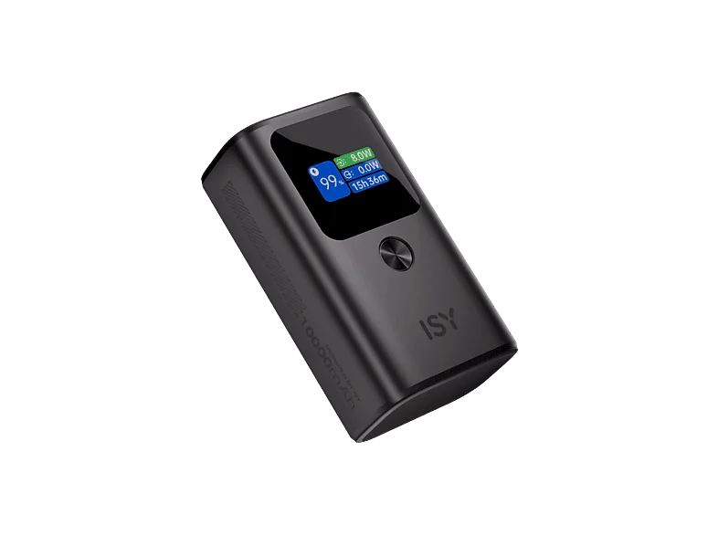 ISY IPP 11030 Powerbank 10000 mAh Schwarz