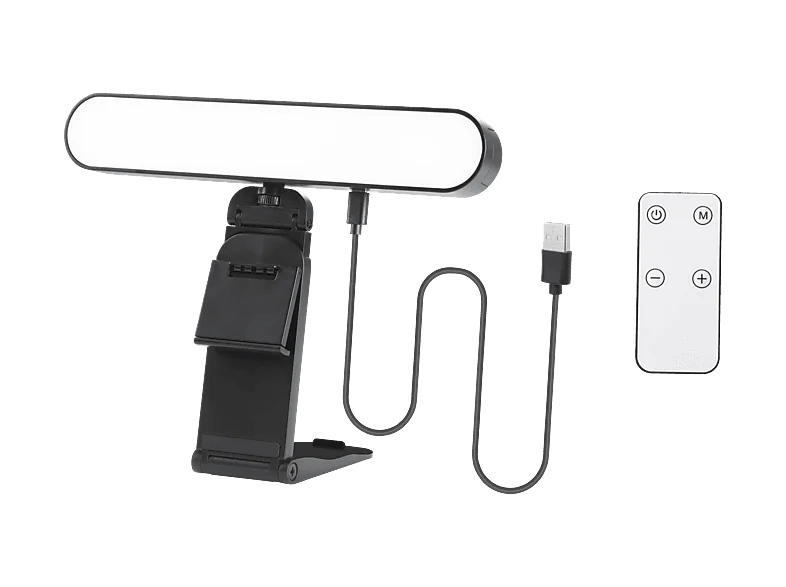 ISY IVL-2000 Streaming Lampe, Schwarz