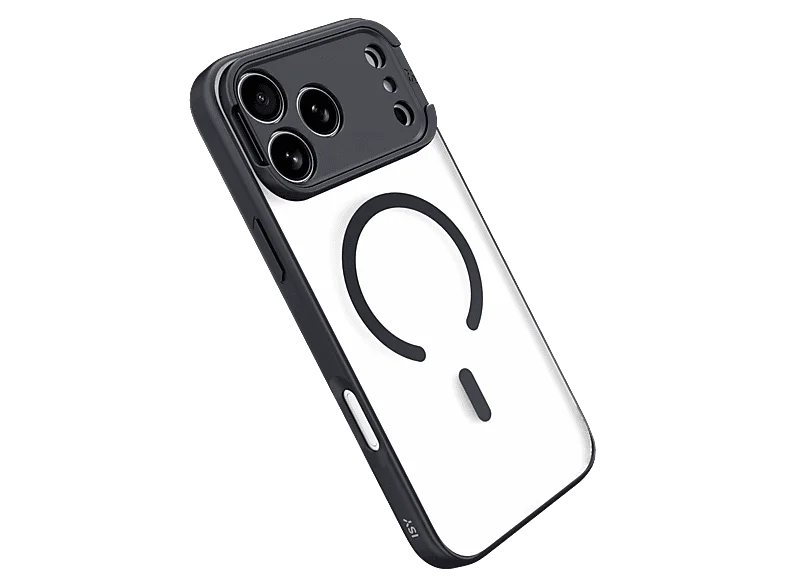 ISY ISC-2459, Backcover, Apple, iPhone 17 Pro Max, Smokey black