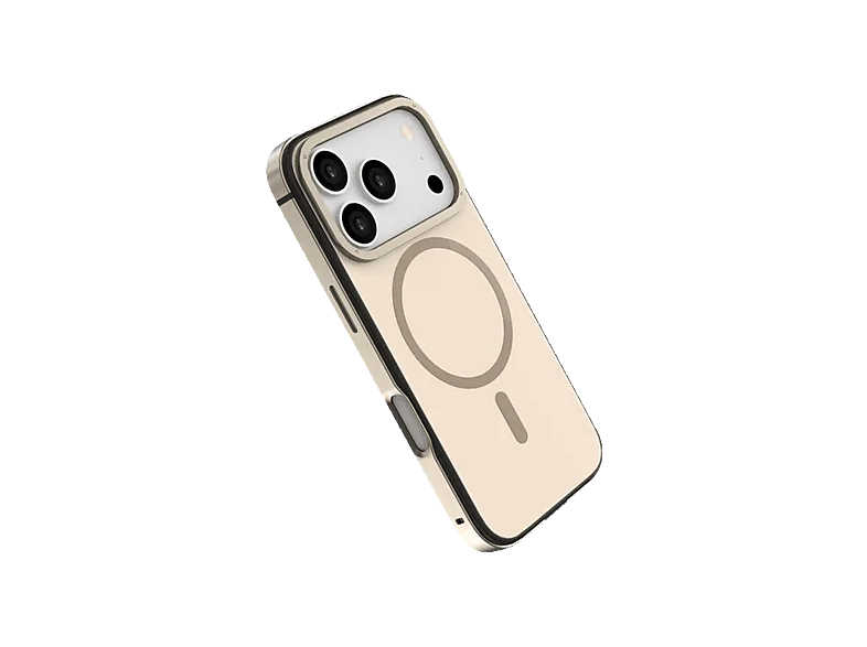 ISY ISC-7010, Backcover, Apple, iPhone 17 Pro, Metallic / cremefarben