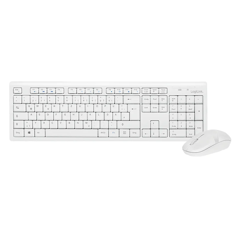 LogiLink Tastatur Maus Kombination Funk