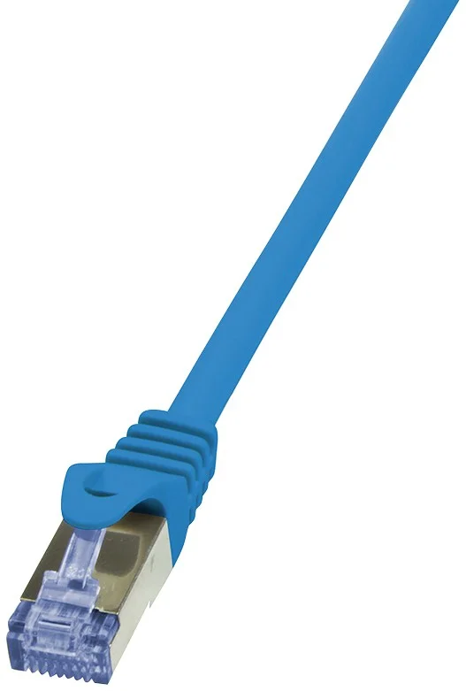 LogiLink Cat6a S/FTP, 5m Netzwerkkabel Blau S/FTP (S-STP)