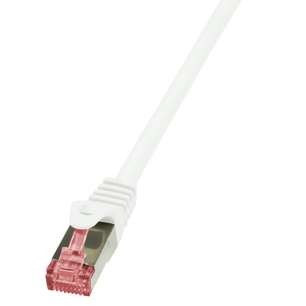 LogiLink 1m Cat.6 S/FTP Netzwerkkabel Weiß Cat6 S/FTP (S-STP)
