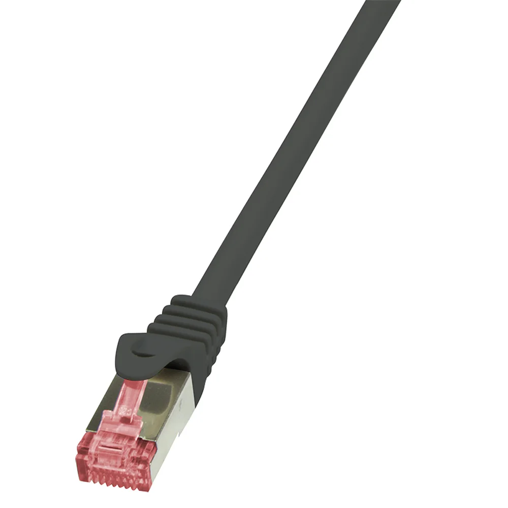 LogiLink 0.5m Cat.6 S/FTP Netzwerkkabel Schwarz 0,5 m Cat6 S/FTP (S-STP)