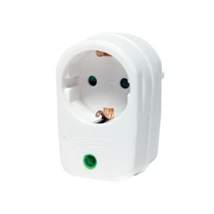 LogiLink PA0078 Netzstecker-Adapter Weiß