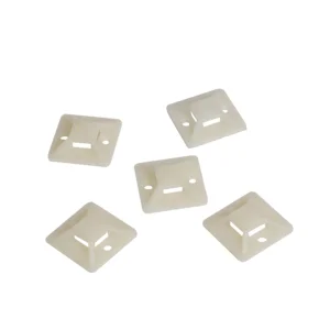 LogiLink KAB0042 Kabelbinderhalterung Beige ABS Synthetik 100 Stück(e)
