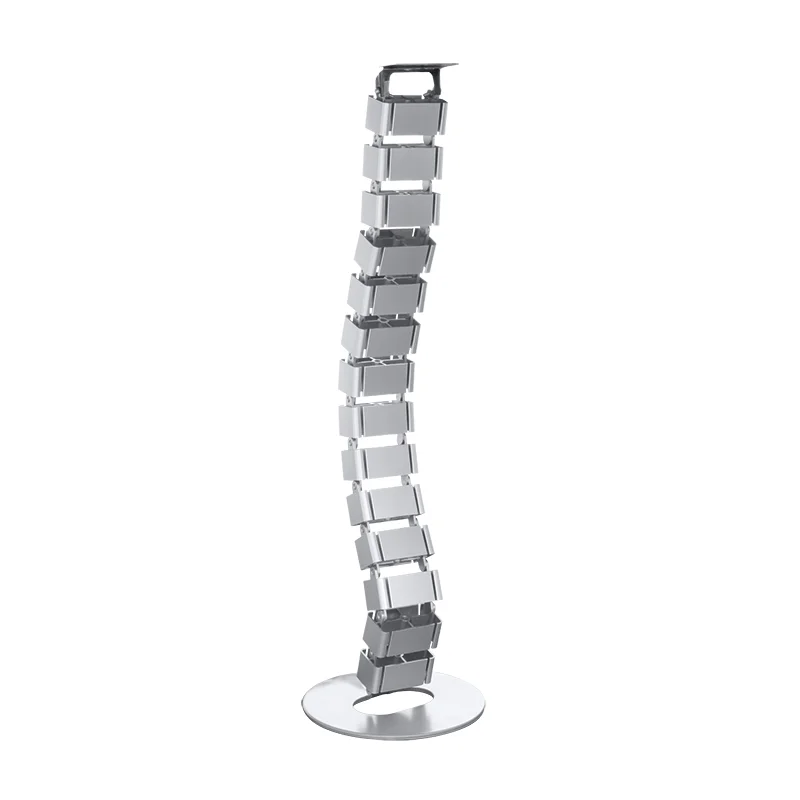 LogiLink KAB0065 Kabel-Organizer Tisch/Bank Kabelrinne Silber 1 Stück(e)