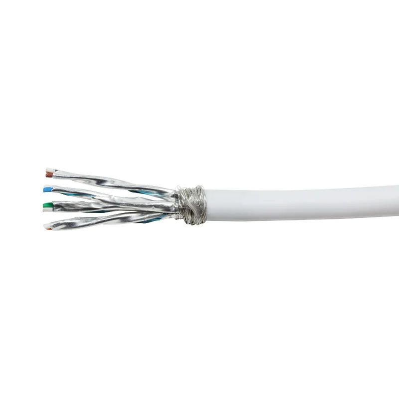 LogiLink CPV0041 Netzwerkkabel Weiß 100 m Cat7 S/FTP (S-STP)