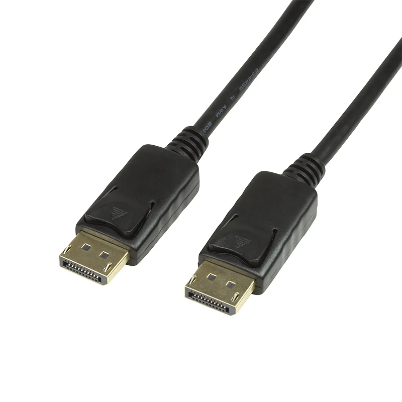 LogiLink CV0076 DisplayPort-Kabel 7,5 m Schwarz
