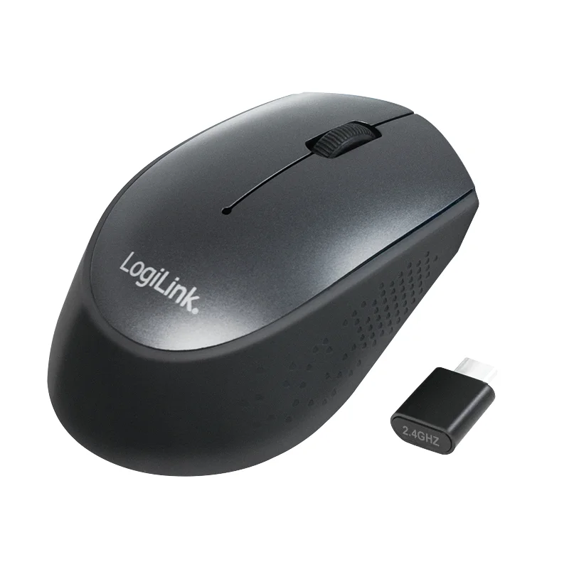 LogiLink ID0160 Maus Büro Beidhändig RF Wireless Optisch 1200 DPI