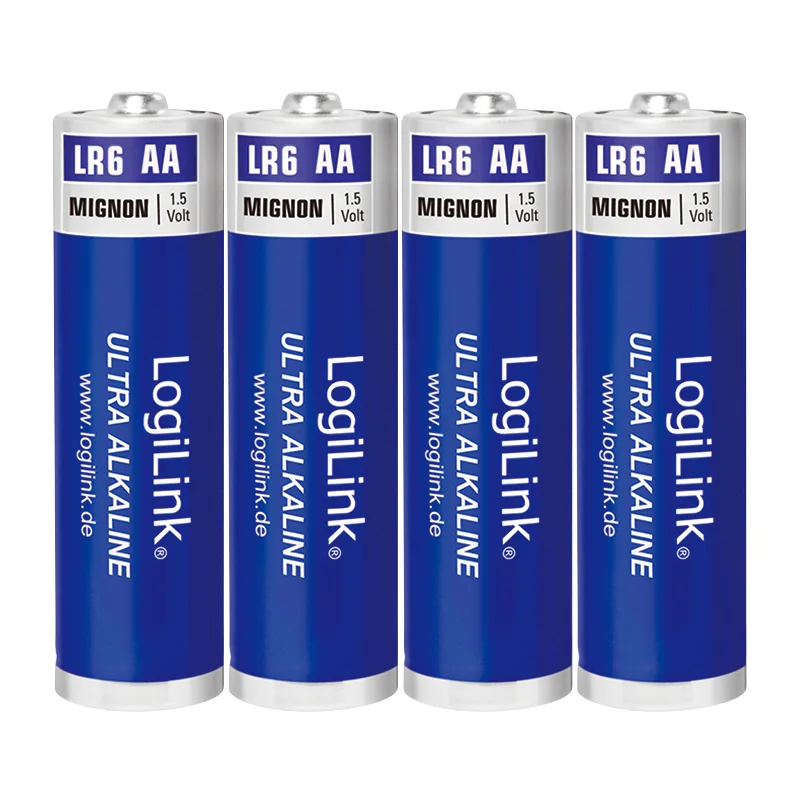 LogiLink LR6B4 Haushaltsbatterie Einwegbatterie AA Alkali