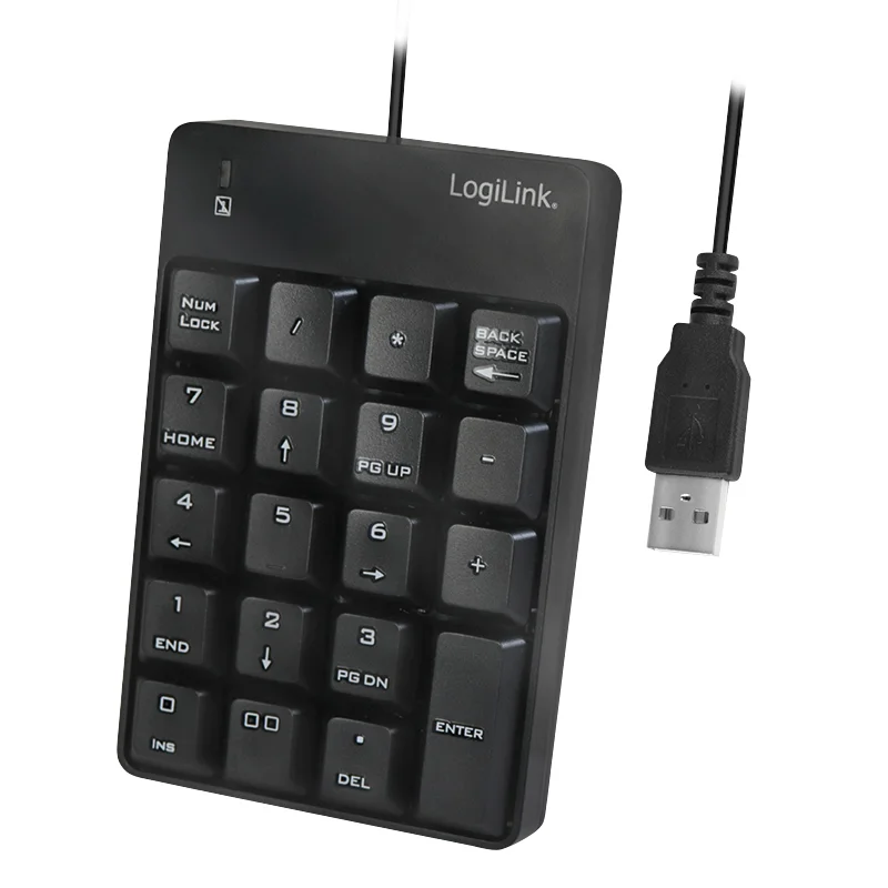 LogiLink ID0184 Numerische Tastatur Laptop Schwarz