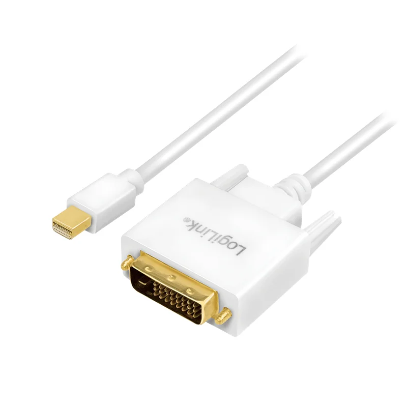 LogiLink CV0138 Videokabel-Adapter 3 m Mini DisplayPort DVI Weiß