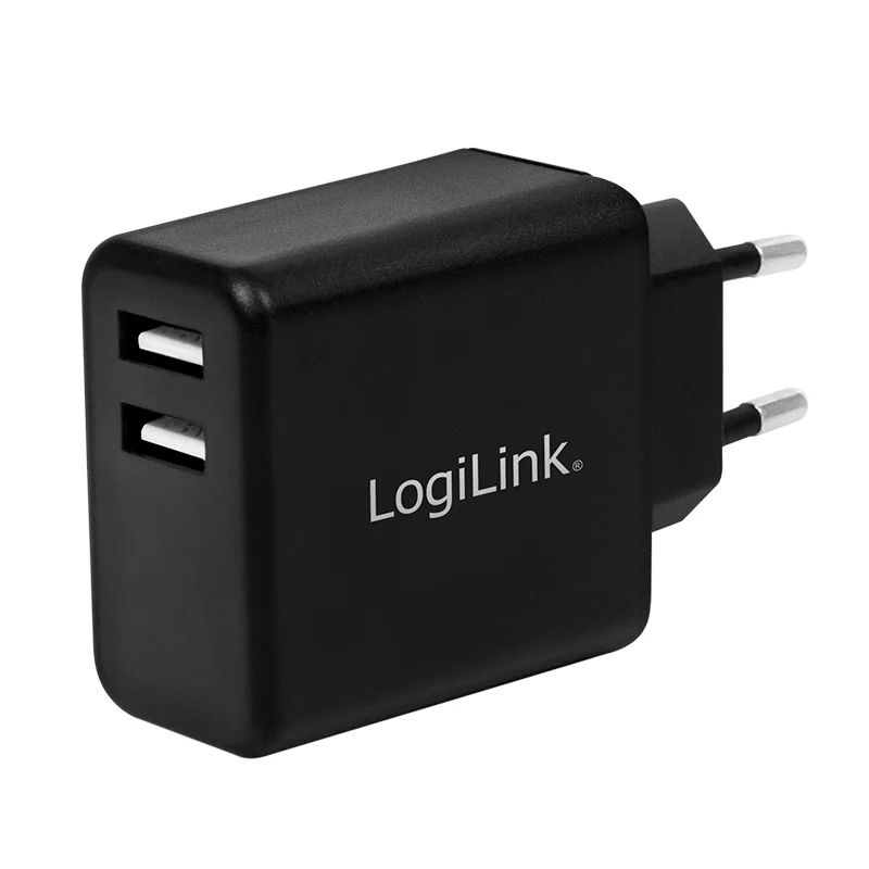 LogiLink PA0210 Ladegerät für Mobilgeräte Universal Schwarz AC Drinnen