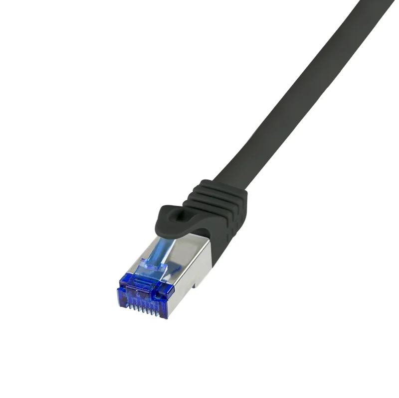 LogiLink C6A143S Netzwerkkabel Schwarz 50 m Cat6a S/FTP (S-STP) Rund