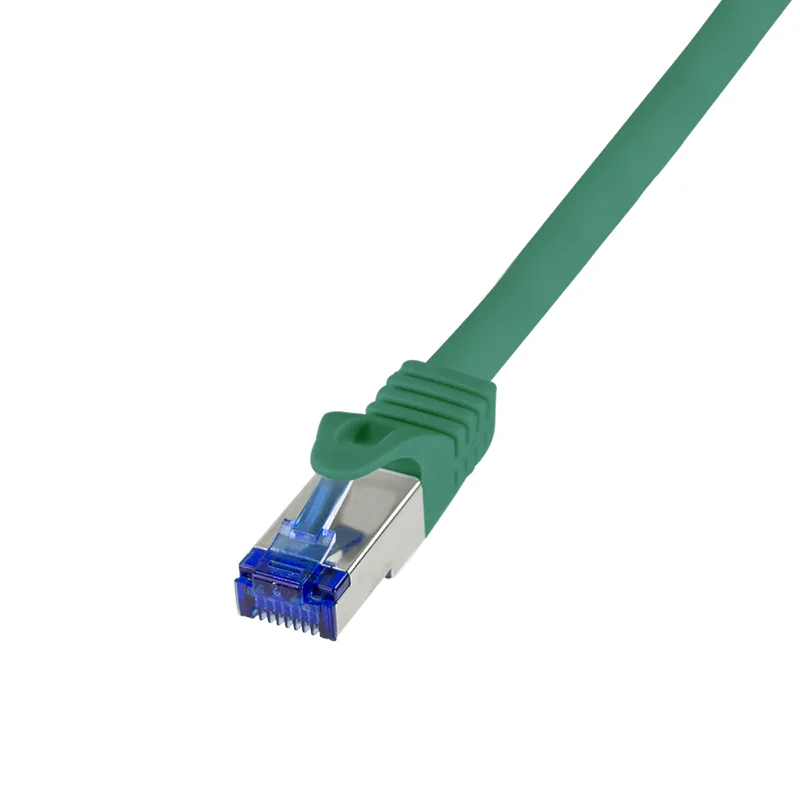 LogiLink C6A055S Netzwerkkabel Grün 2 m Cat6a S/FTP (S-STP) Rund