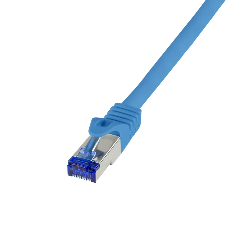 LogiLink C6A066S Netzwerkkabel Blau 3 m Cat6a S/FTP (S-STP) Rund