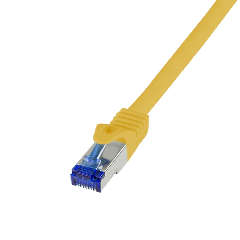 LogiLink C6A047S Netzwerkkabel Gelb 1,5 m Cat6a S/FTP (S-STP) Rund