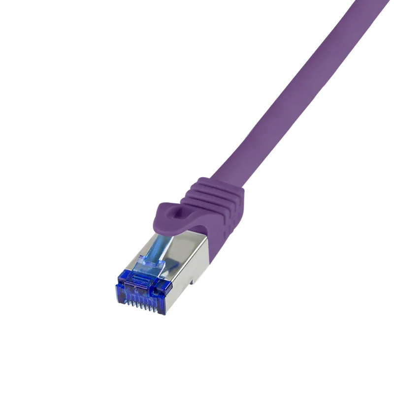 LogiLink C6A059S Netzwerkkabel Violett 2 m Cat6a S/FTP (S-STP) Rund