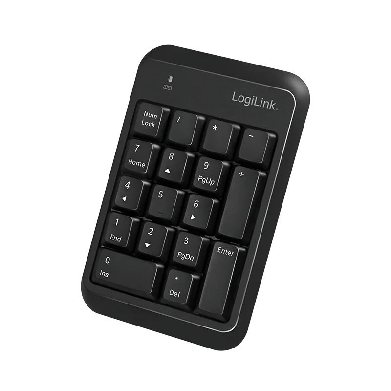 LogiLink ID0201 Numerische Tastatur Laptop Bluetooth Schwarz