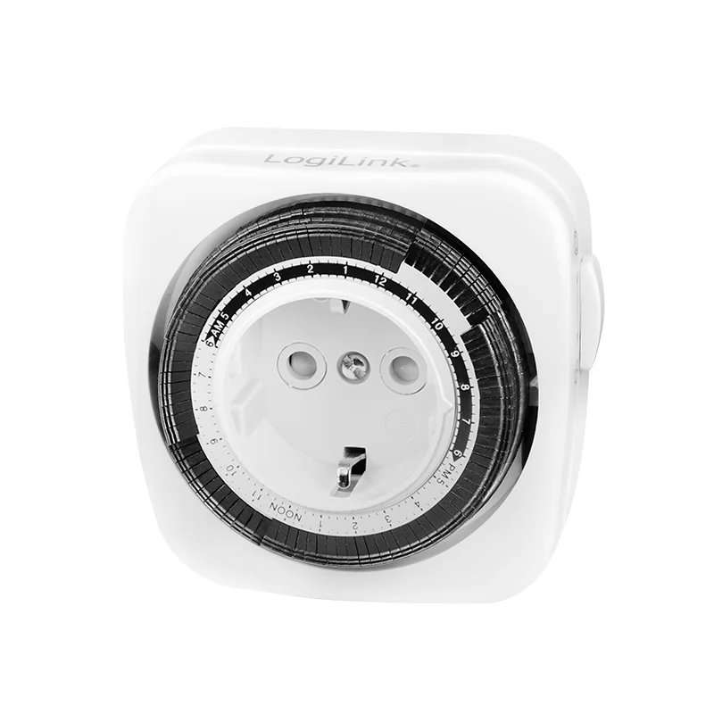 LogiLink ET0011 Elektrischer Timer Weiß Täglicher Timer
