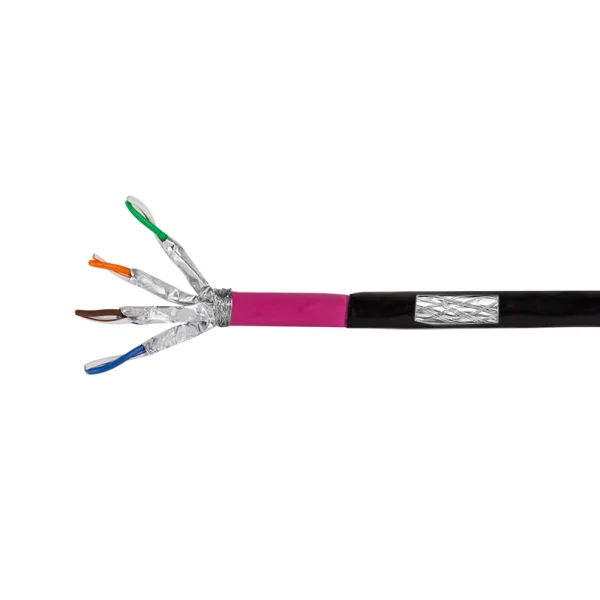 LogiLink CPV0081 Netzwerkkabel Schwarz 50 m Cat7 S/FTP (S-STP) Rund