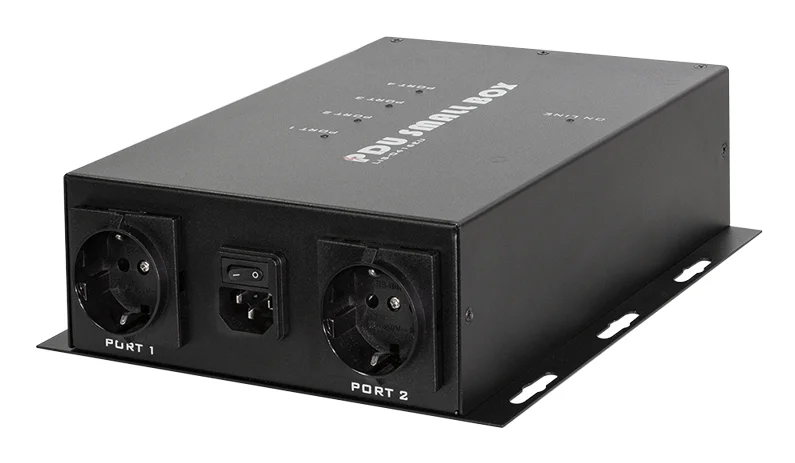 LogiLink PDU4S01 Stromverteilereinheit (PDU) 4 AC-Ausgänge Schwarz