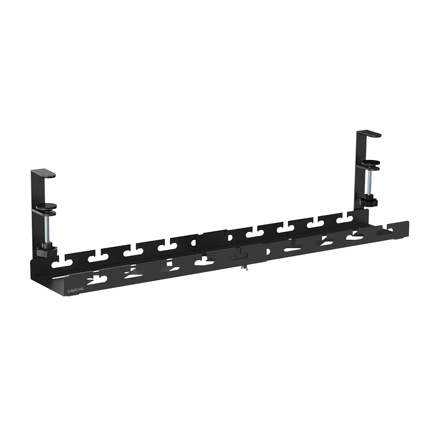 LogiLink KAB0094 Kabel-Organizer Tisch/Bank Kabelrinne Schwarz 1 Stück(e)
