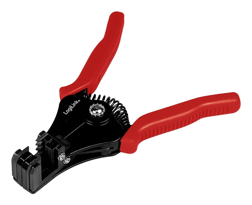 LogiLink PHT0102 Kabel-Crimper Abmantelwerkzeug Schwarz, Rot