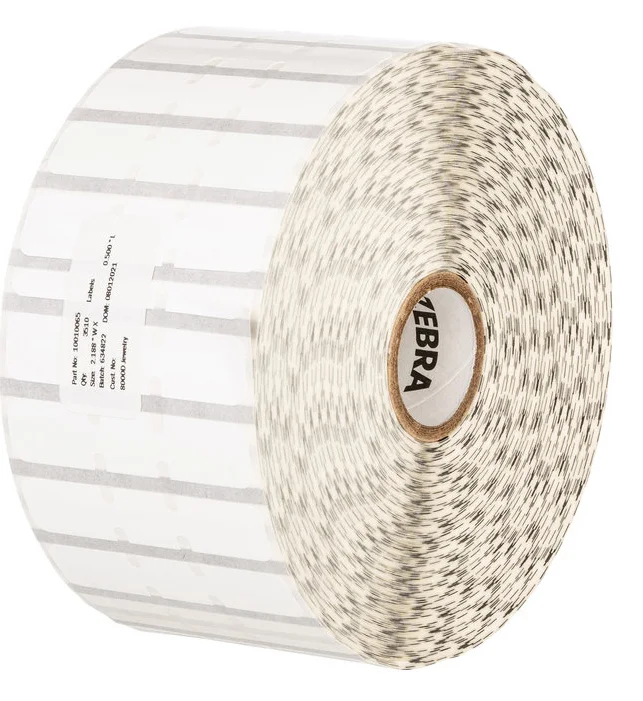 Zebra 8000D Jewelry Label Weiß Selbstklebendes Druckeretikett
