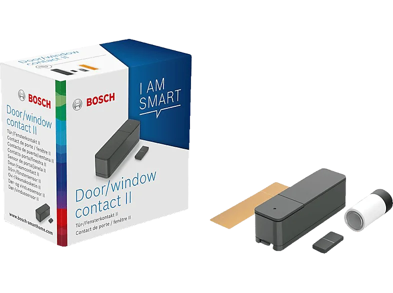 BOSCH Smart Home Kontakt II Tür-/Fensterkontakt, Anthrazit