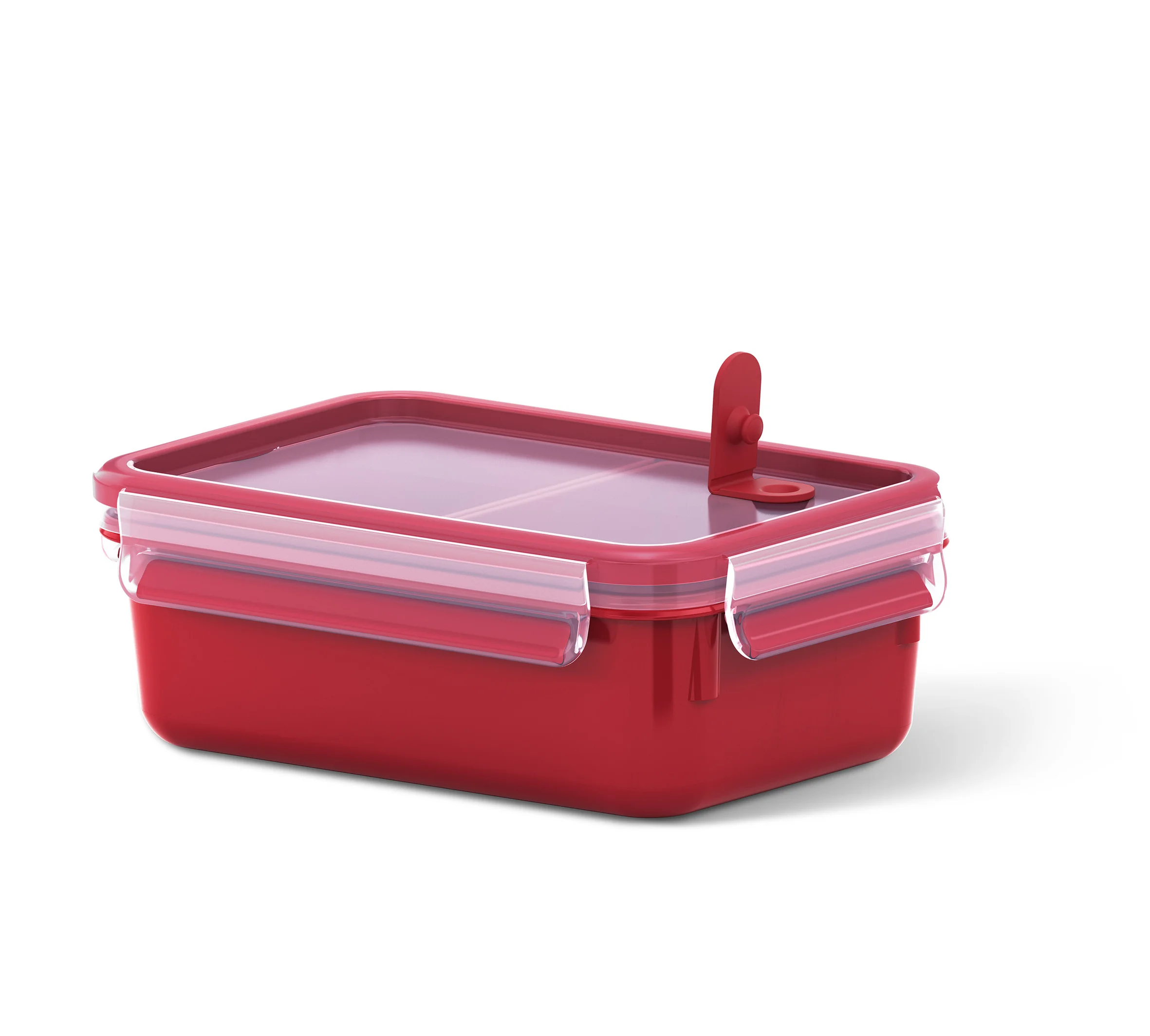 Tefal K31023 Brotdose Rot, Transparent