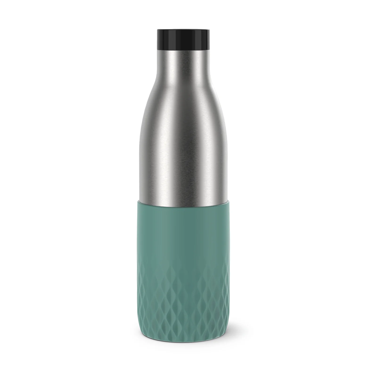 Tefal Bludrop Sleeve N31112 Tägliche Nutzung, Fitness, Wandern, Sport 700 ml Edelstahl Grün, Edelstahl, Türkis