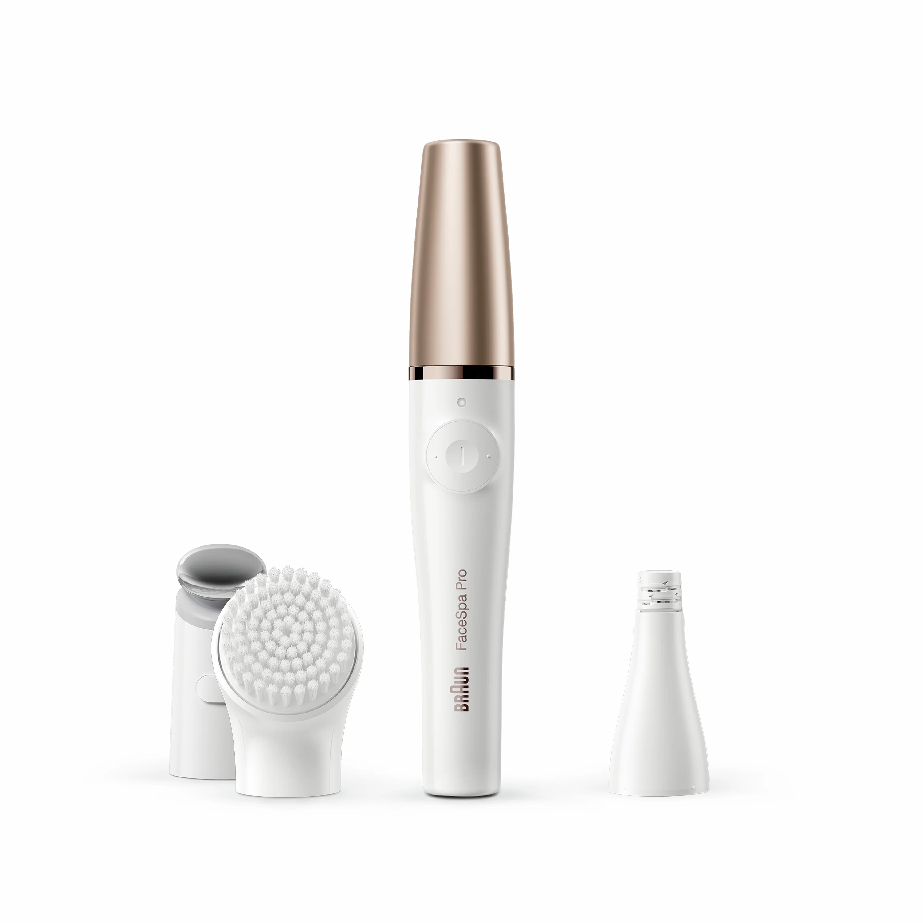 Braun FaceSpa Pro 911 10 Pinzette Weiß, Bronze