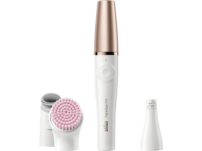 BRAUN Pro 912 FaceSpa Epiliergerät Weiß/Bronze