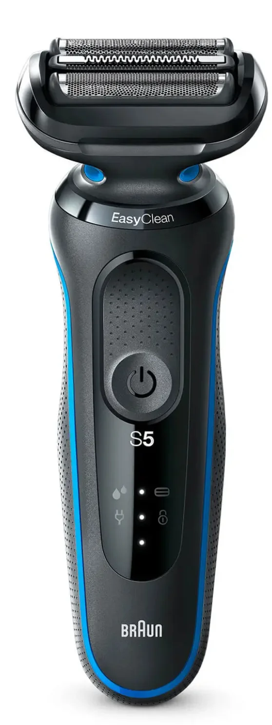 Braun 51-B1000s Folienschaber Schwarz, Blau