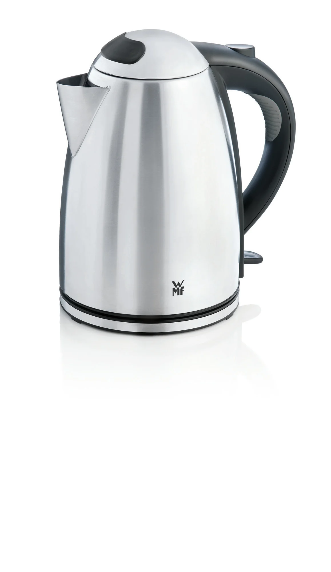 WMF Stelio 0413020012 Wasserkocher 1,7 l 2400 W Schwarz, Edelstahl