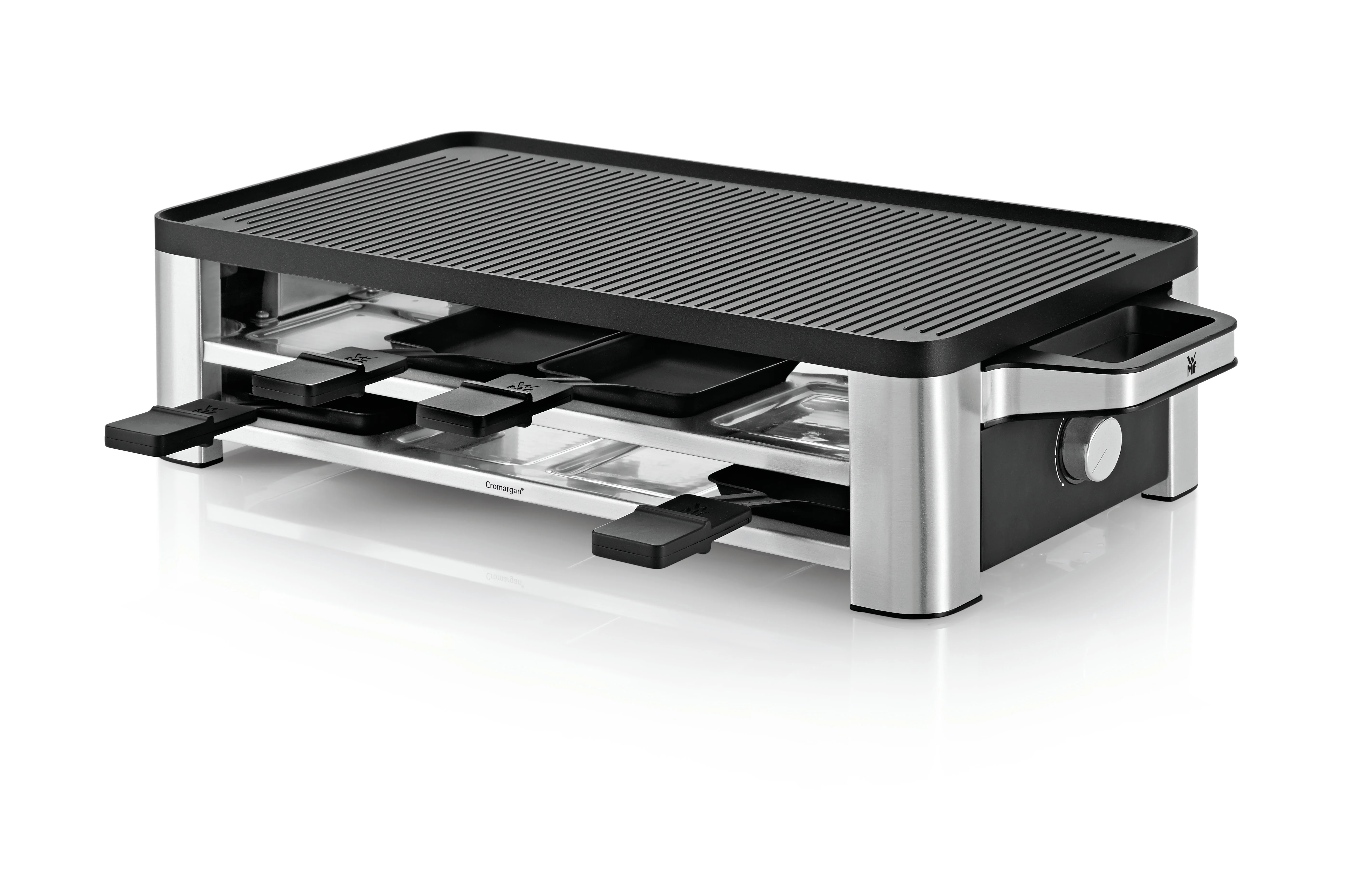 WMF Lono 0415040011 Raclette Grill 8 Person(en) 1500 W Schwarz, Chrom