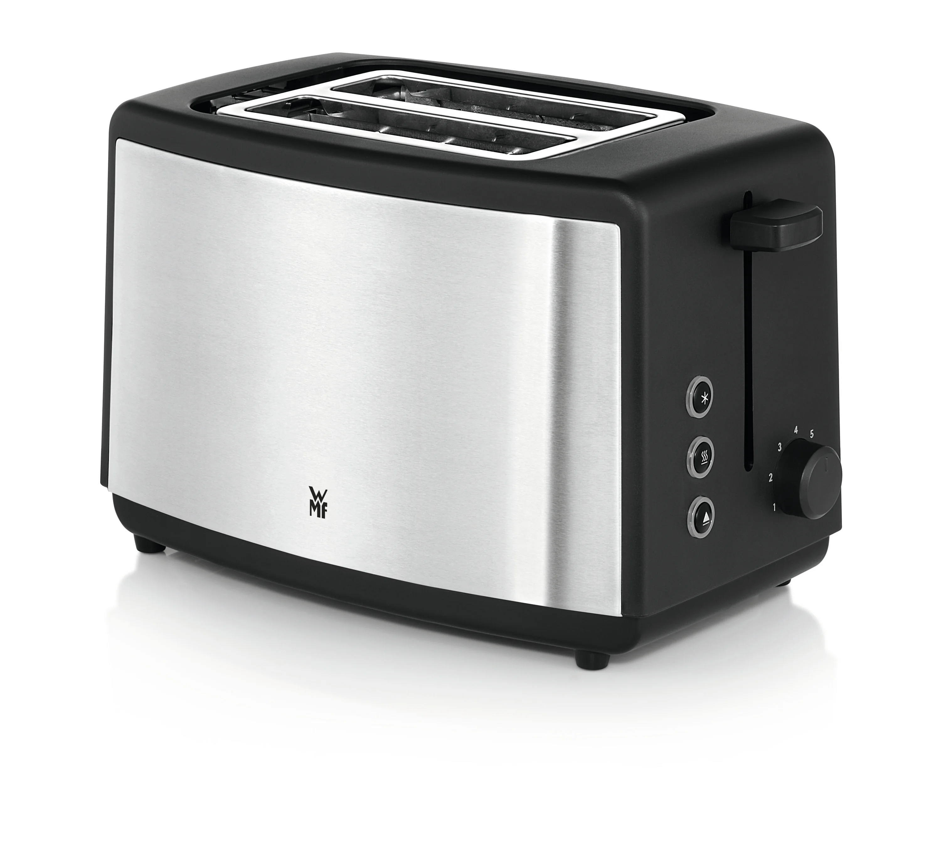 WMF Bueno 0414110011 7 2 Scheibe(n) 800 W Schwarz, Silber