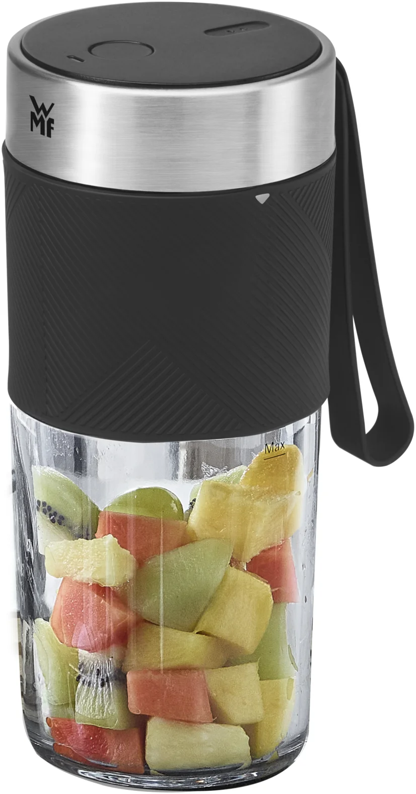 WMF KITCHENminis 0416700011 0,3 l Standmixer 50 W Schwarz, Edelstahl, Transparent
