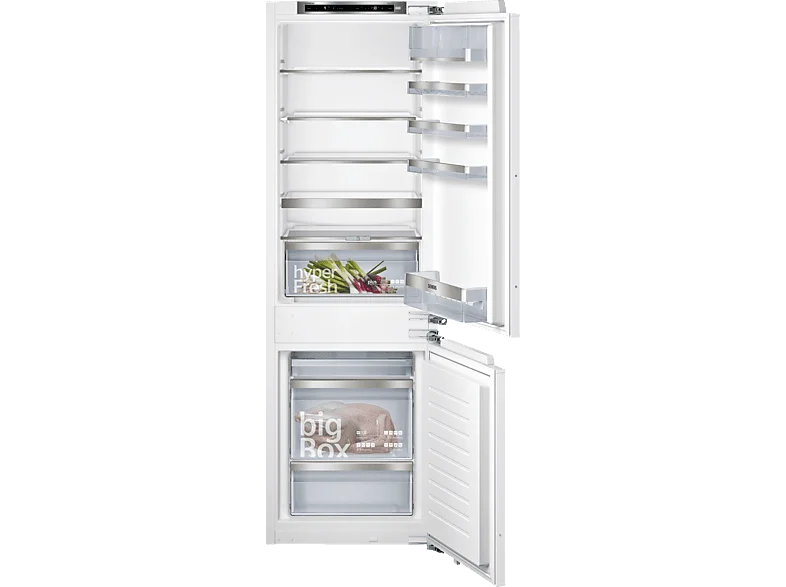 SIEMENS KI86SADE0 iQ500 Kühlgefrierkombination (E, 266 l, 1772 mm hoch, Weiß)