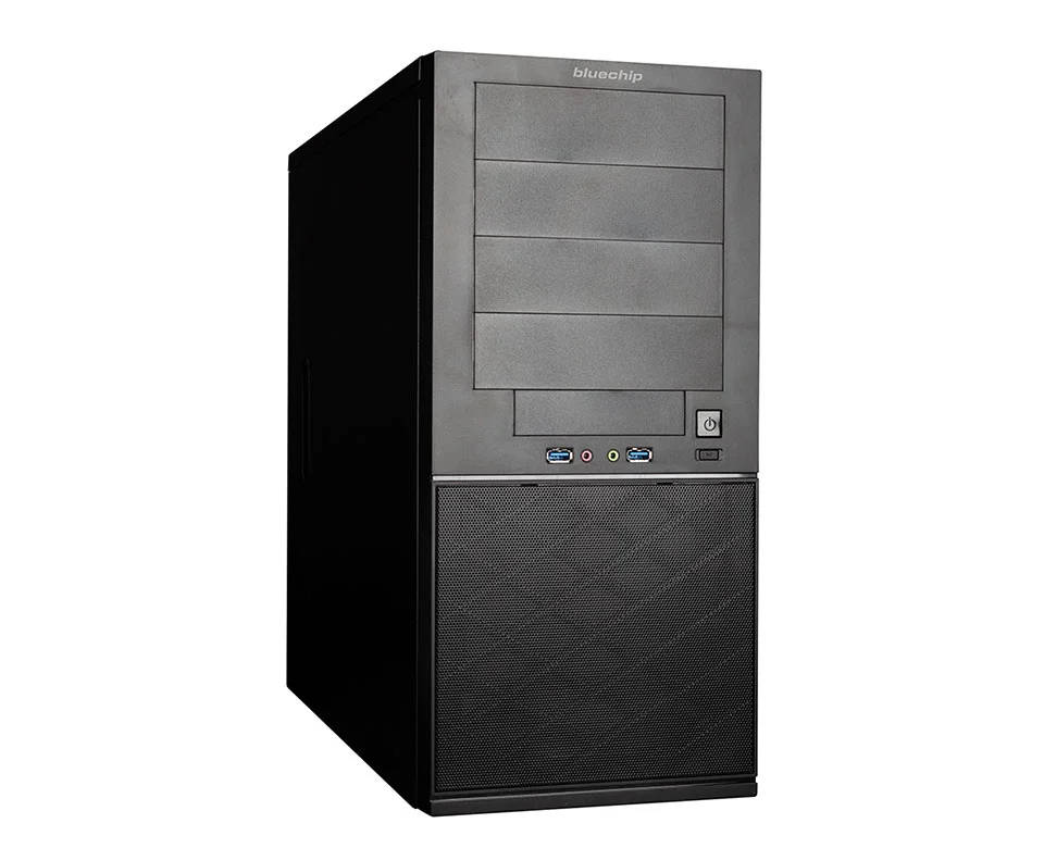 bluechip SERVERline T30345a Tower, Intel® Xeon® 6315P Prozessor / bis zu 5.20 GHz, 32 GB DDR5, 2 x 960 GB SSD, 2 x RJ45 (1 Gb/s)