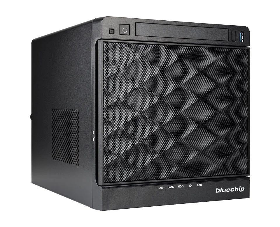 bluechip SERVERline T30338a Silent/Quiet-Server, Cube, Intel® Xeon® 6315P Prozessor / bis zu 5.20 GHz, 32 GB DDR5, 2 x 960 GB SSD, 2 x Gigabit Ethernet