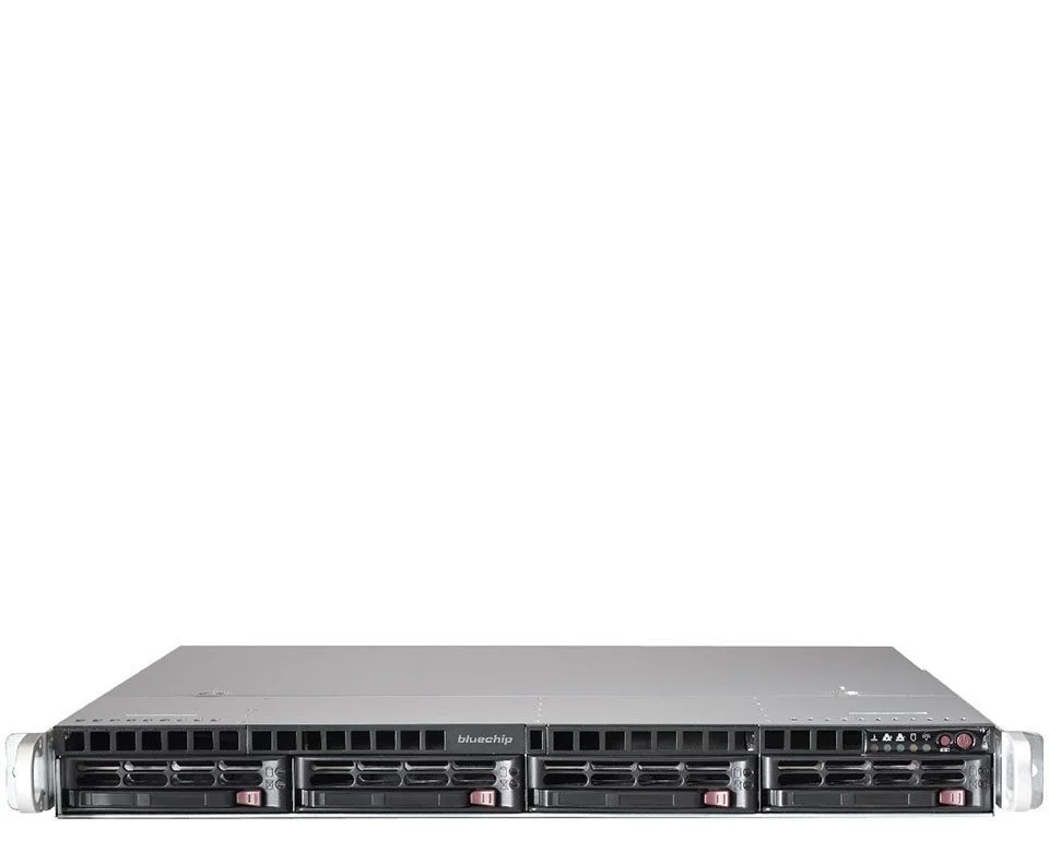 bluechip SERVERline R31309s Server 1,92 TB Rack (1U) AMD EPYC 4124P 3,8 GHz 32 GB DDR5-SDRAM 350 W
