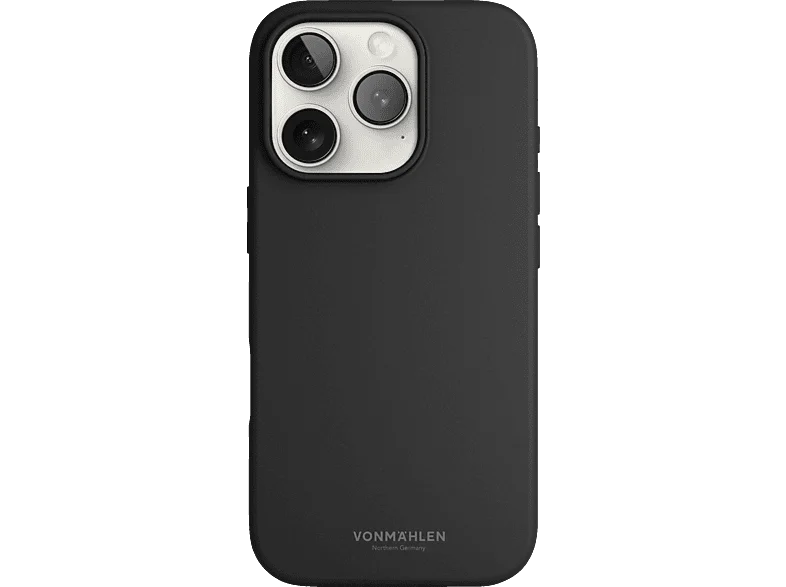 VONM��HLEN Soft Silicone Case, Backcover, Apple, iPhone 16 Pro, Black