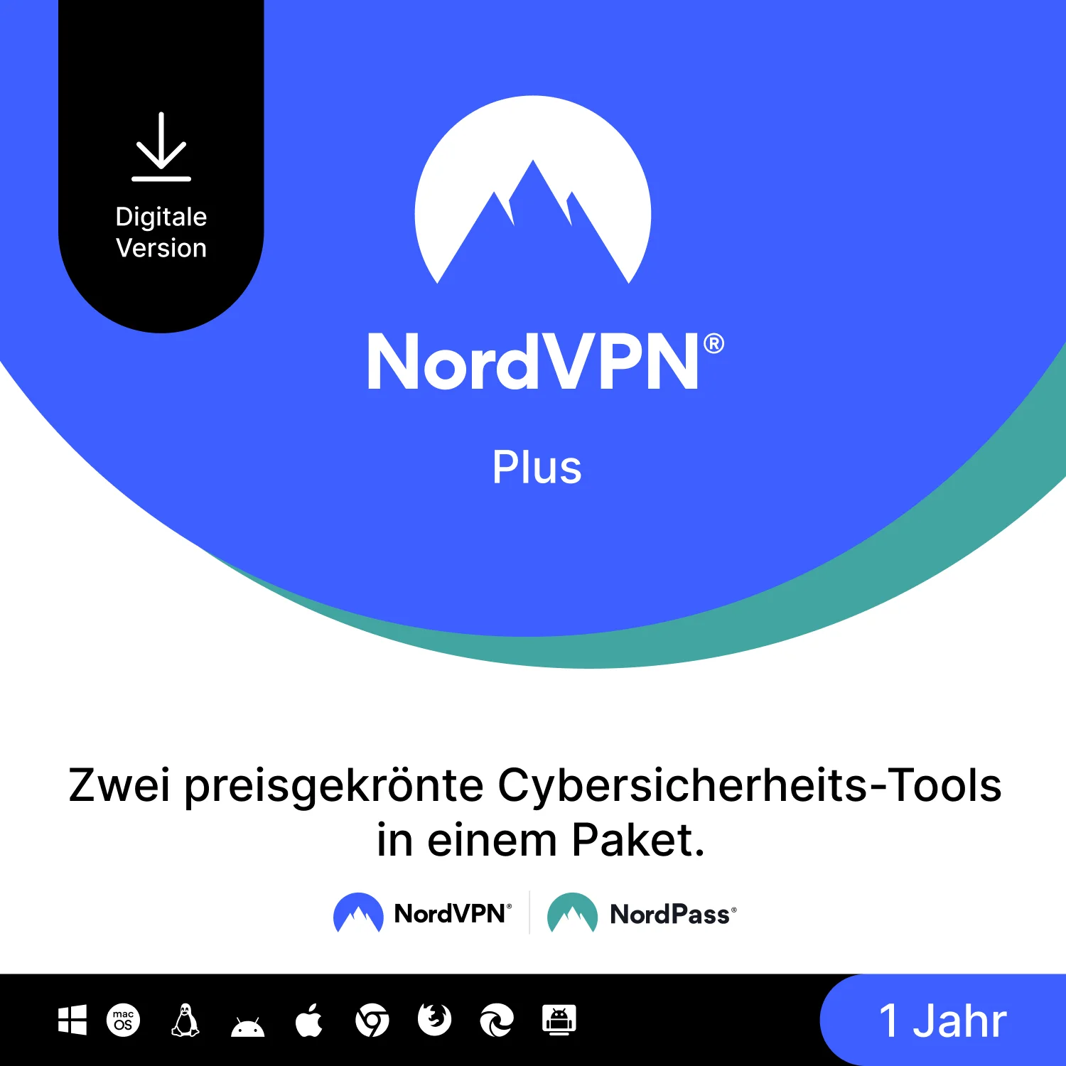 NordVPN Plus 1 Jahr(e)