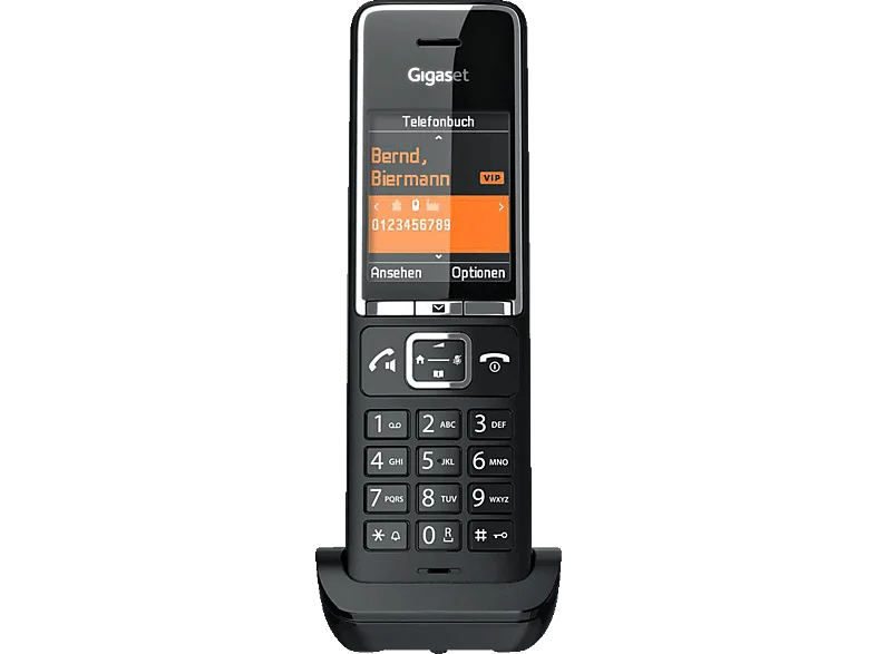 GIGASET COMFORT 550HX Mobilteil, Black-Chrome