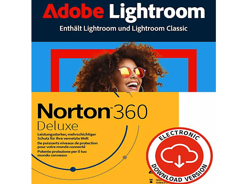 ADOBE LIGHTROOM 1TB 1Y + NORTON DELUXE 50GB 1U - [Multiplattform]