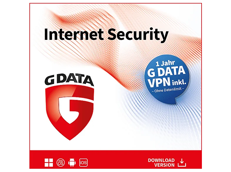 GDATA Internet Security 3 Plätze plus VPN