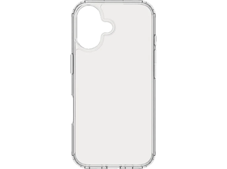 BLACK ROCK Clear Protection Case, Backcover, Apple, iPhone 16, Transparent